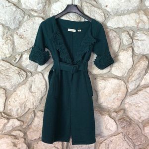 Vintage style belted coat, Anthropologie